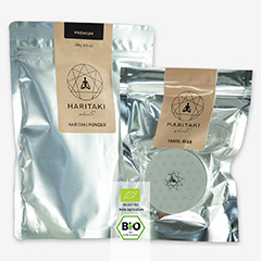 Organic Haritaki Powder Travel Set (250g)