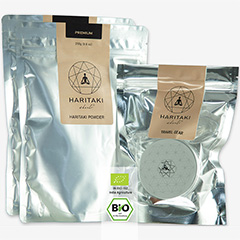 Organic Haritaki Powder Travel Set (500g)